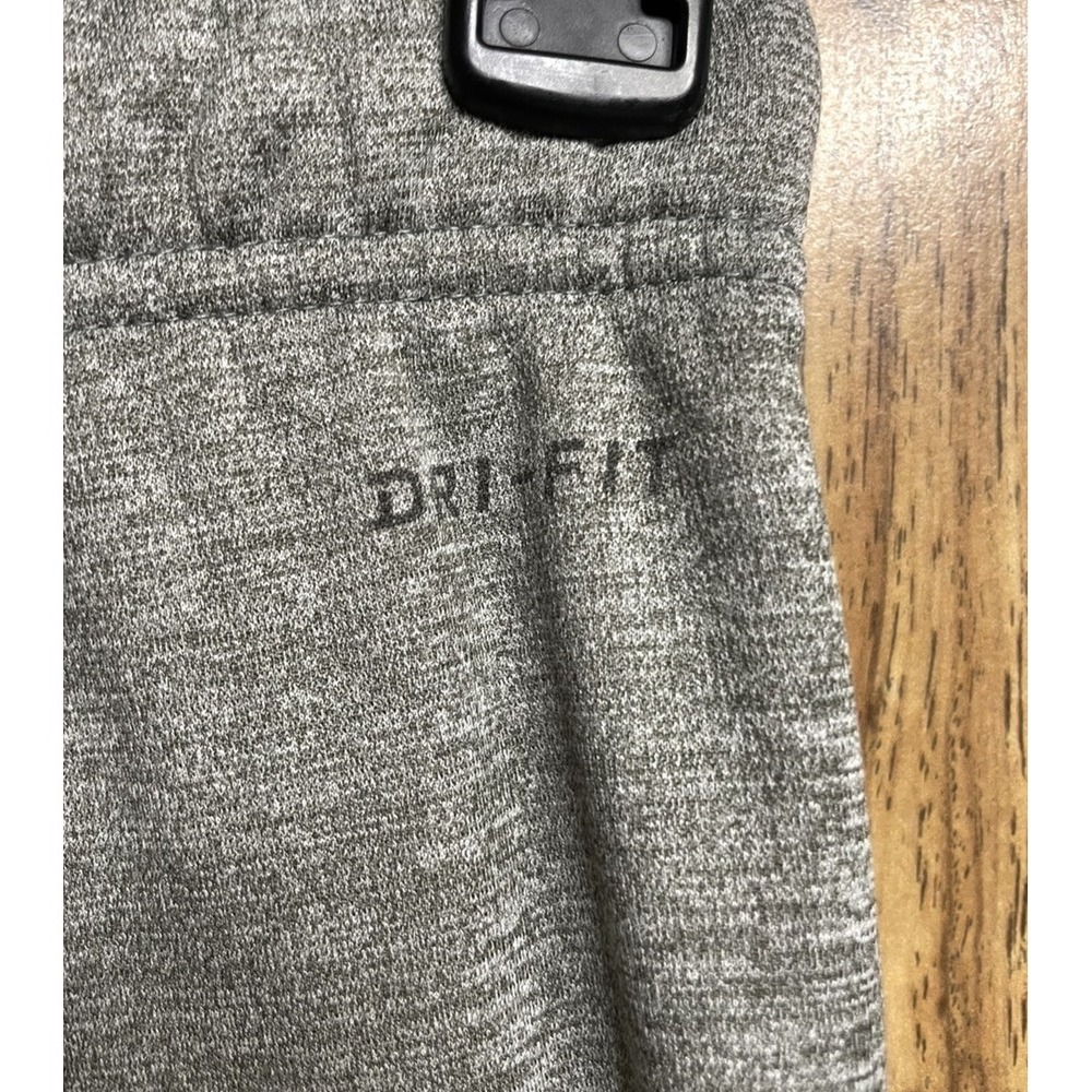 Nike Dri-Fit Youth Boys Size S Training Pants Fleece Lined Grey Sweats - Picture 4 of 7